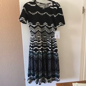 Small black and white Amelia